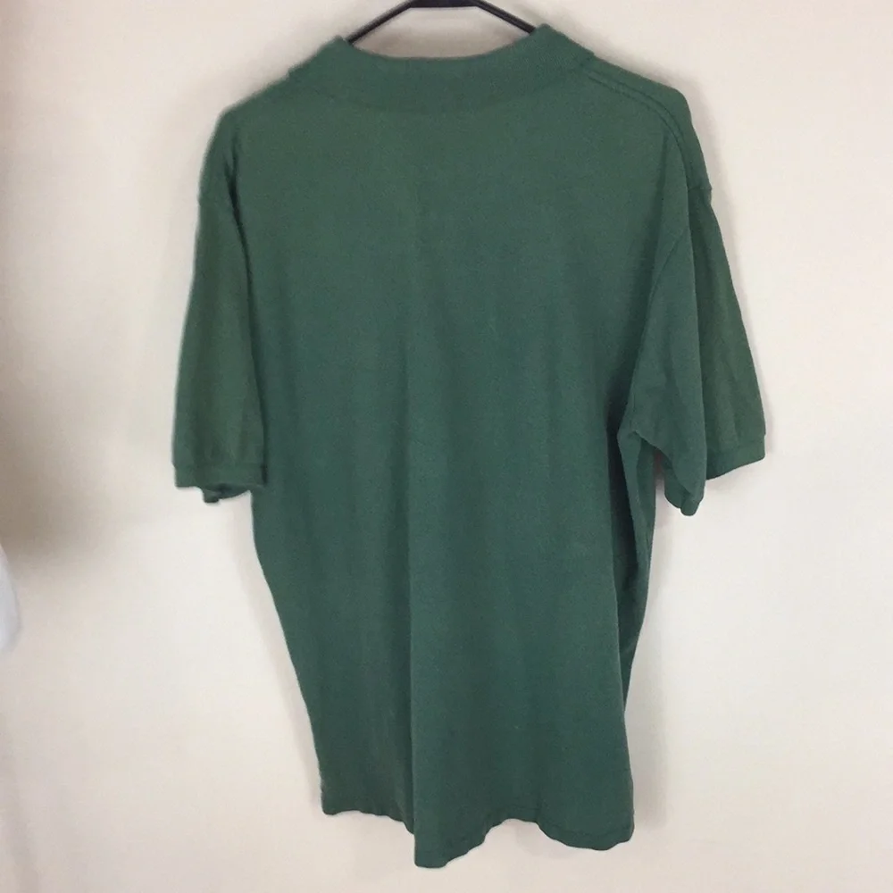 Polo Ralph Lauren Pony Green Cotton Mesh Polo Shirt Size Large